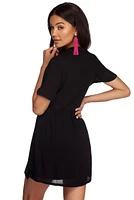 Why You Linen Skater Dress