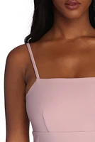 Straight To It Mini Dress