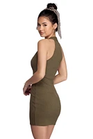 Button Me Up Mini Dress