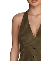 Button Me Up Mini Dress