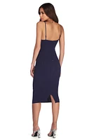 Linen Beauty Midi Dress