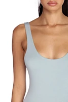 Basic Scoop Mini Dress