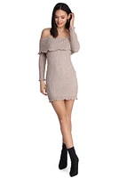 Cutie Cable Knit Mini Dress
