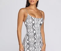 Fiercely Wild Mini Dress