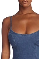 Summertime Fine Jean Mini Dress