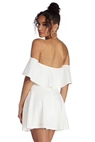 A Pop Of Style Skater Dress