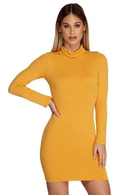 Knit To Win It Mini Dress