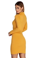 Knit To Win It Mini Dress