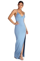 Sleek To The Maxi Dress