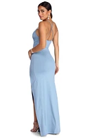 Sleek To The Maxi Dress