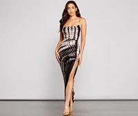 Oh-So-Fab Tie-Dye Maxi Dress