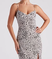 Fiercely Stylish Leopard Print Maxi Dress