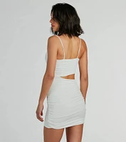 Eye-Catching Vibes Cut Out Bodycon Mini Dress