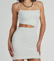 Eye-Catching Vibes Cut Out Bodycon Mini Dress