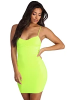 Light Me Up Neon Dress