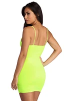 Light Me Up Neon Dress