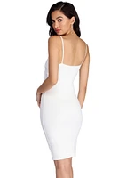 Get The Ponte Midi Dress