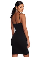 Who's That Girl Mini Dress