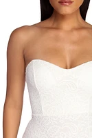 Sweet Lace Midi Dress
