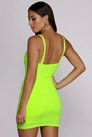 It's Glow Time Mini Dress