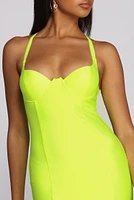 So Sweetheart Underwire Mini Dress