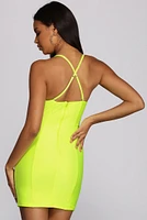 So Sweetheart Underwire Mini Dress