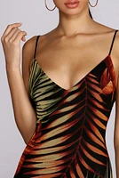 Beach Bound Mesh Mini Dress