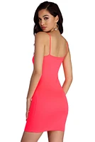 Neon Appeal Mini Dress