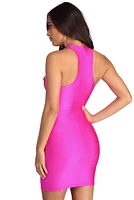 A Glow Like Me Neon Dress