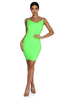 Living For The Night Neon Dress