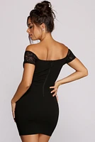 Lust For Lace Mini Dress