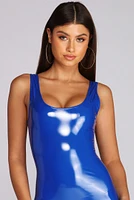 Think You're Slick Mini Dress