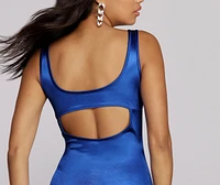 Moonlight Satin Dress