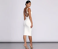 Curve Crush Cross-Back Dress