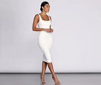 Curve Crush Cross-Back Dress
