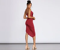 Sweet And Sultry Midi Dress