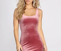 Oh So Velvet Mini Dress