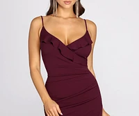 Radiant Rhinestones Mini Dress