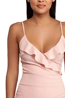 Tea Time Ruffle Dress