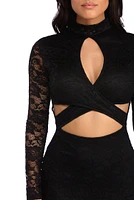 Live It Up Lace Dress