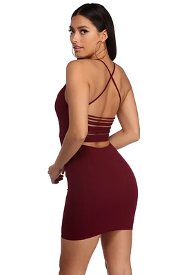 Sassy Straps Bodycon