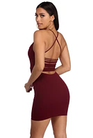 Sassy Straps Bodycon