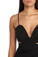 Fresh Cut Asymmetrical Dress