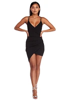 Strappy & Stunning Mini Dress