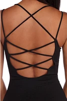 Strappy & Stunning Mini Dress