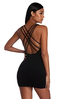 Glitter Me Pretty Mini Dress