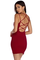 Strappy & Stunning Mini Dress