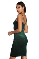 Leading Lady Glitter Dress
