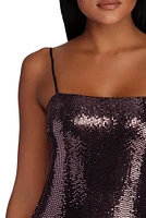 Flashy Sequins Dress