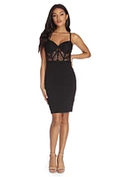 Step Up Lace Dress